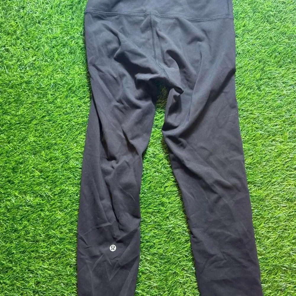 Lululemon black align leggings size 6